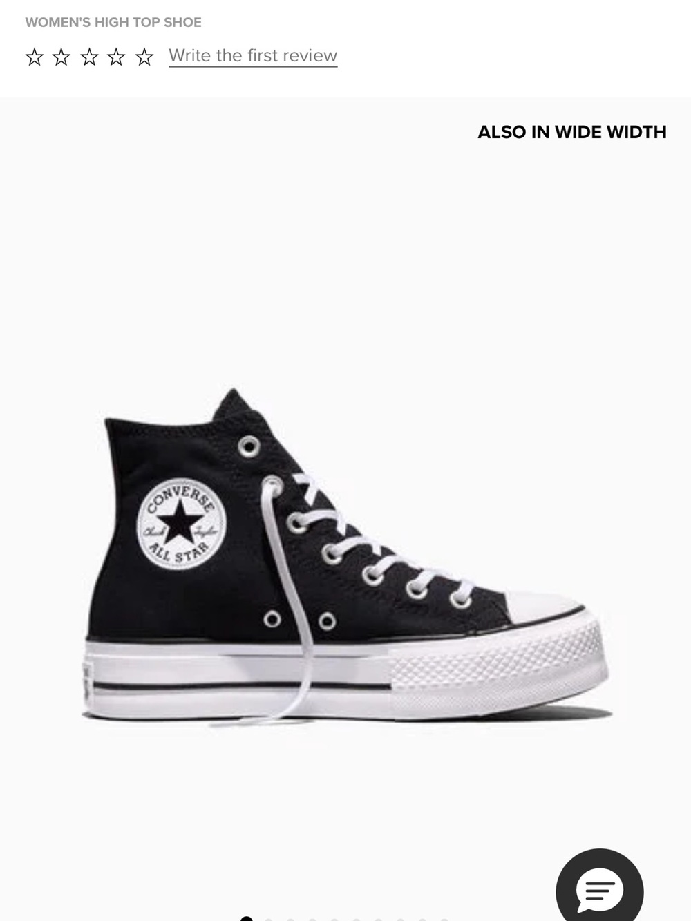 Converse Chuck Taylor All Star Lift Platform Canvas